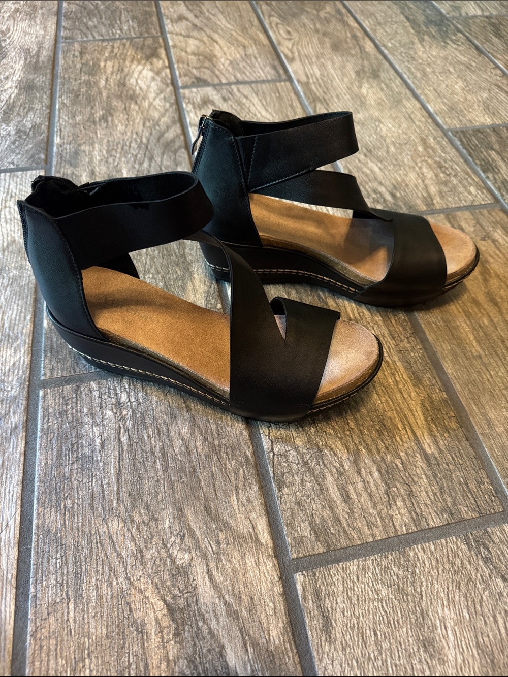 Antelope Davi Platform Wedge Sandal size 38